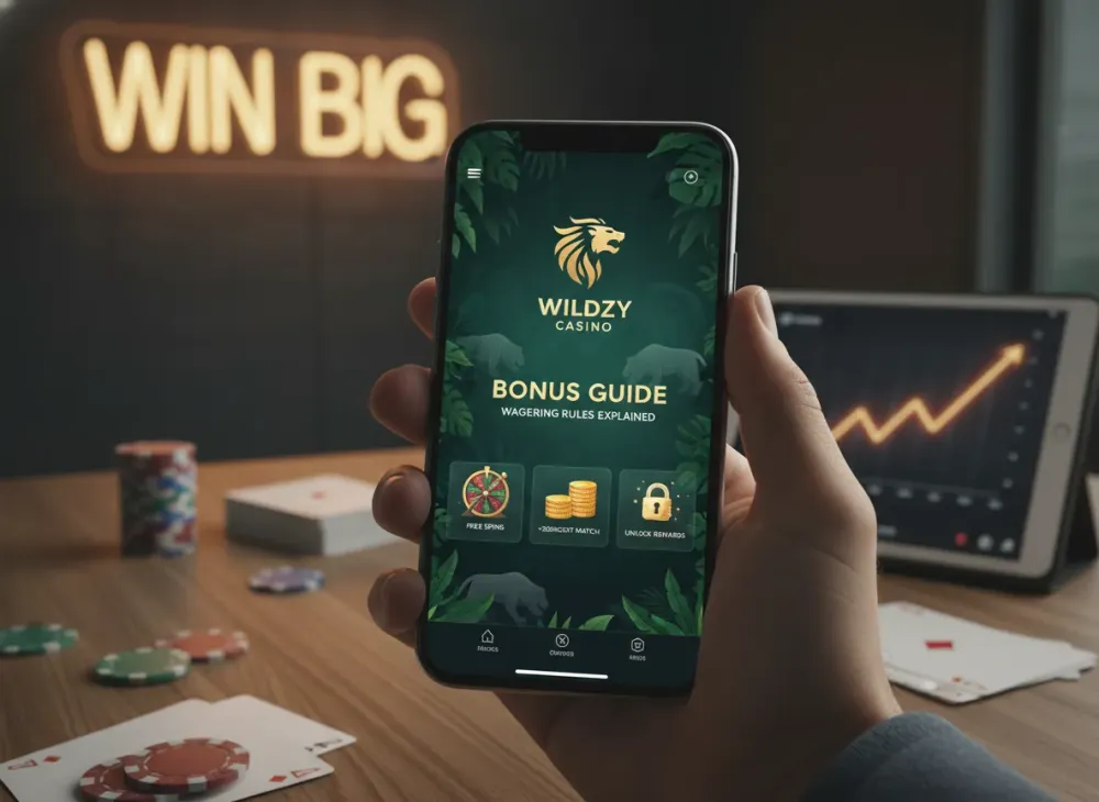 Wildzy casino bonus guide and wagering rules explained