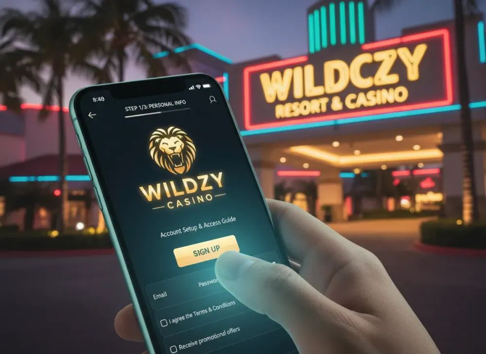 Wildzy casino sign up guide to account setup and access